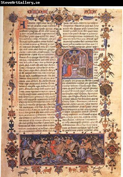 unknow artist Bible of Matteo di Planisio